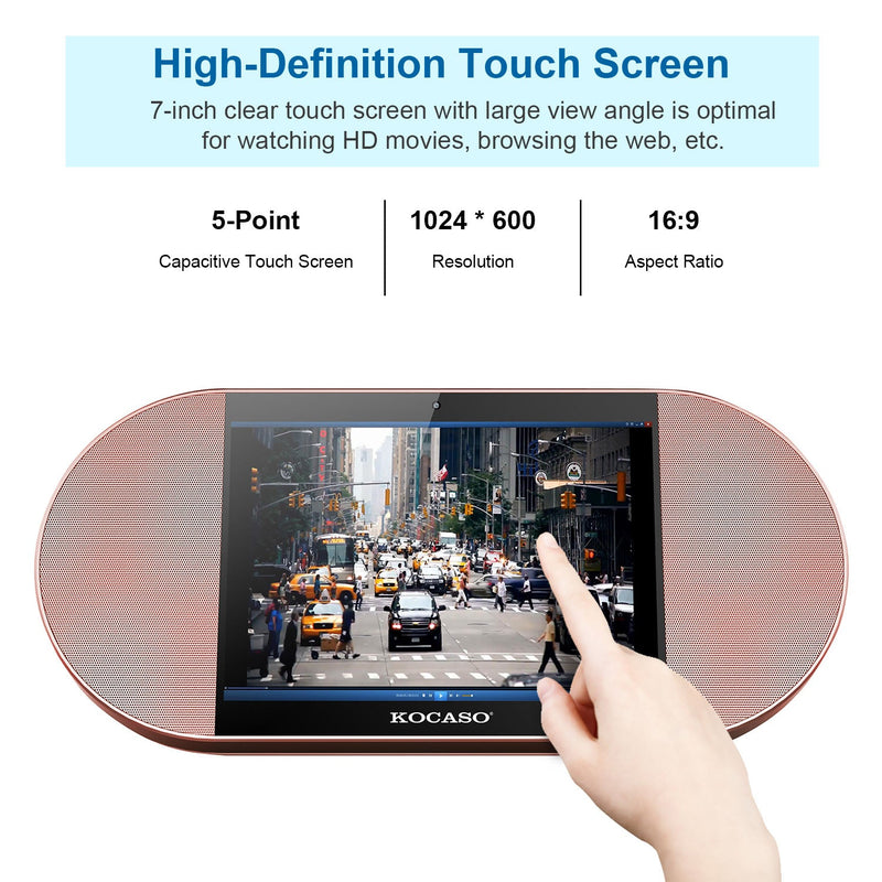 7-Inch Touch Screen Android Tablet PC with Wireless Speaker Tablets - DailySale