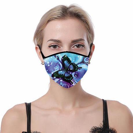 7-Pack: Butterfly Designed Fabric Masks Face Masks & PPE - DailySale