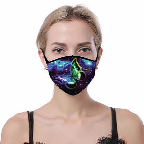 7-Pack: Butterfly Designed Fabric Masks Face Masks & PPE - DailySale