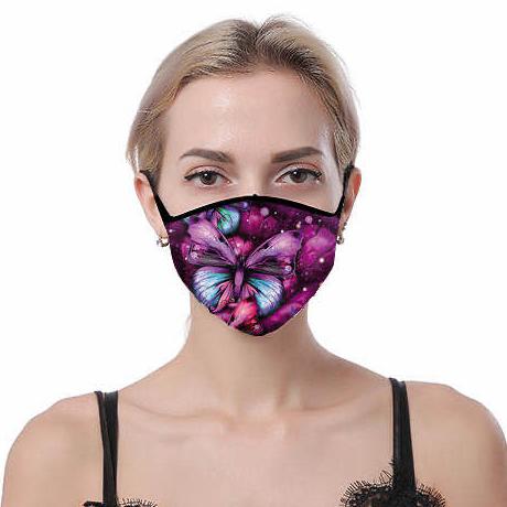 7-Pack: Butterfly Designed Fabric Masks Face Masks & PPE - DailySale