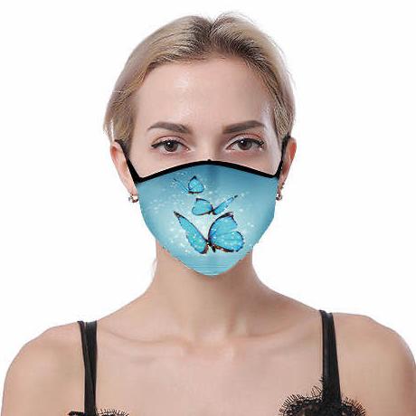 7-Pack: Butterfly Designed Fabric Masks Face Masks & PPE - DailySale