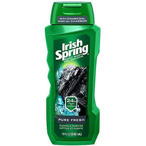 7-Pack: Irish Spring Men's Body Wash Shower Gel Bundle - 18 Fluid Ounce Men's Grooming - DailySale