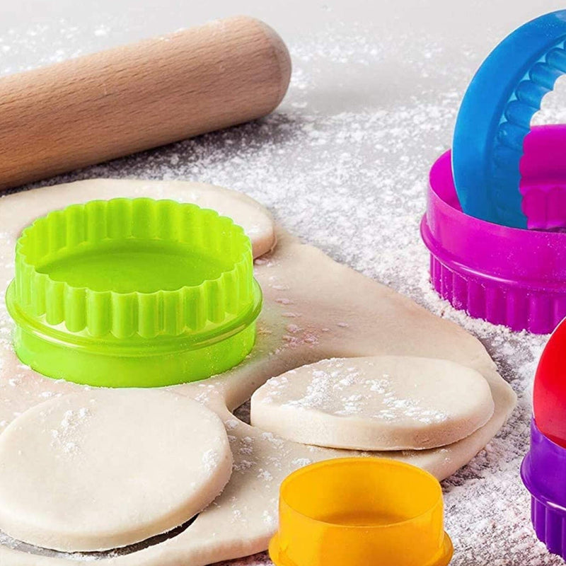 7-Pack: Premium Quality Two-Sided Biscuit Cutter Set For Cookies And Fondant Cakes Kitchen Tools & Gadgets - DailySale