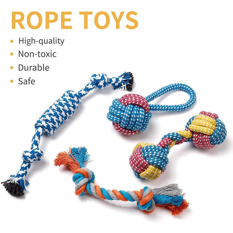7-Piece: Puppy Cord Chew Toys Pet Supplies - DailySale