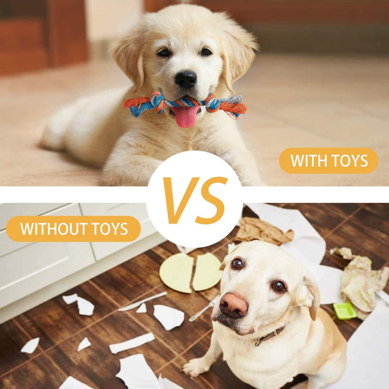 7-Piece: Puppy Cord Chew Toys Pet Supplies - DailySale