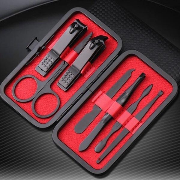 7-Piece: Stainless Steel Manicure Pedicure Kit