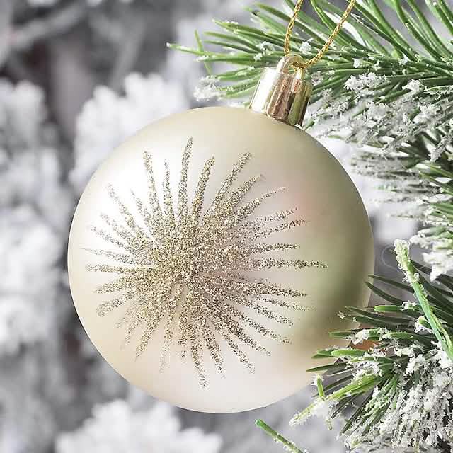 70-Pieces Set: Christmas Tree Decorations Christmas Ball Holiday Decor & Apparel - DailySale