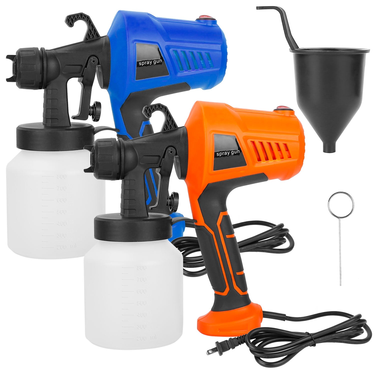 700W Electric Paint Sprayer Handheld HVLP Spray Painter Home Improvement - DailySale