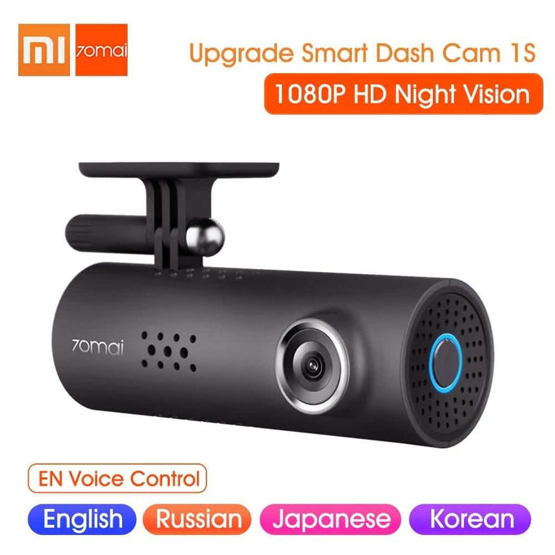 70mai Smart Dash Cam - 1S Car DVR 1080P HD Night Vision Voice Control Automotive - DailySale