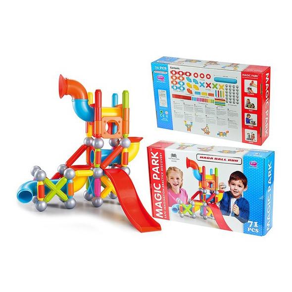 71-Pieces: Magnetic Block Set Toys & Hobbies - DailySale