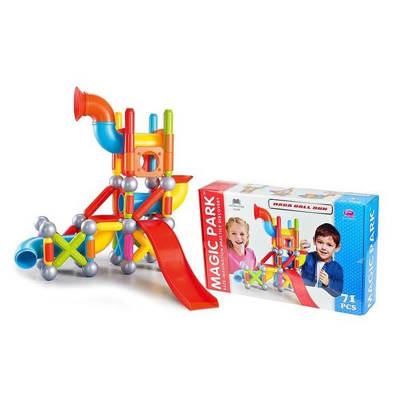 71-Pieces: Magnetic Block Set Toys & Hobbies - DailySale