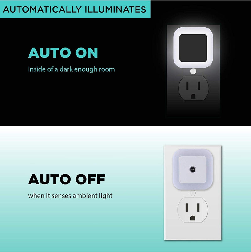 6-Pack: Plug-in LED Night Light - DailySale, Inc
