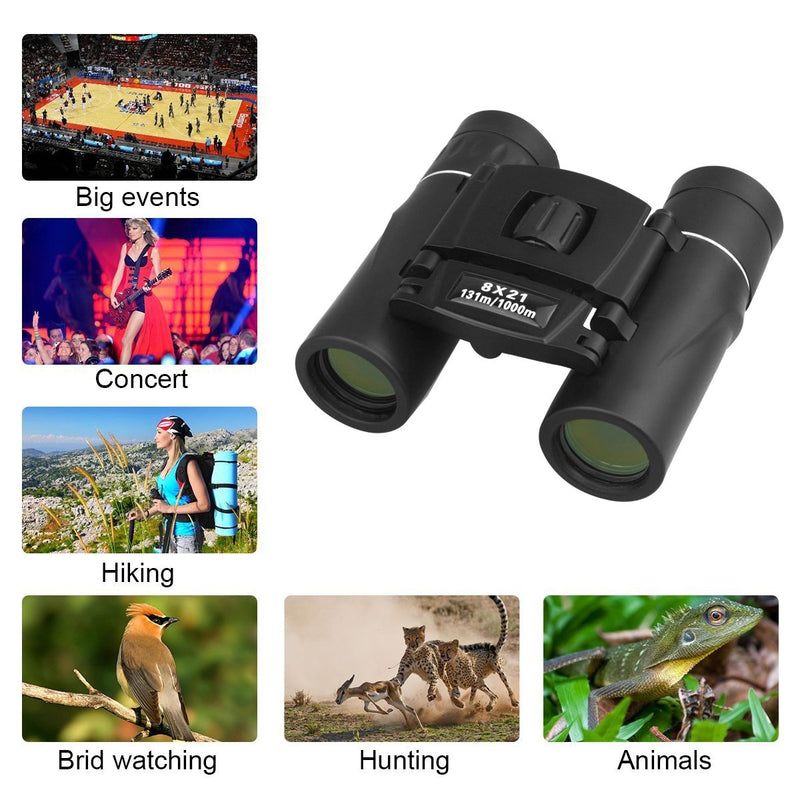 8x21 Small Compact Lightweight Binoculars - DailySale, Inc
