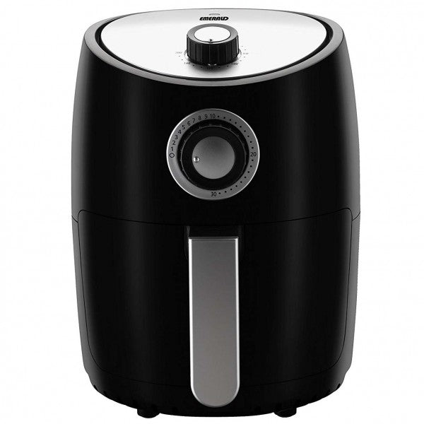 Emerald Air Fryer and Recipe Book 1000 Watts, 2 Liter Rapid Air Motion with Timer - DailySale, Inc