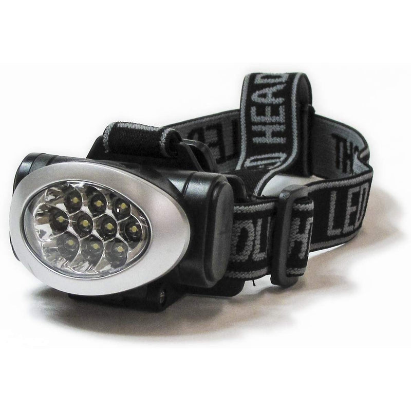 3-Pack: Impecca Water Resistant 20 Lumens 10 LED Headlamp - DailySale, Inc
