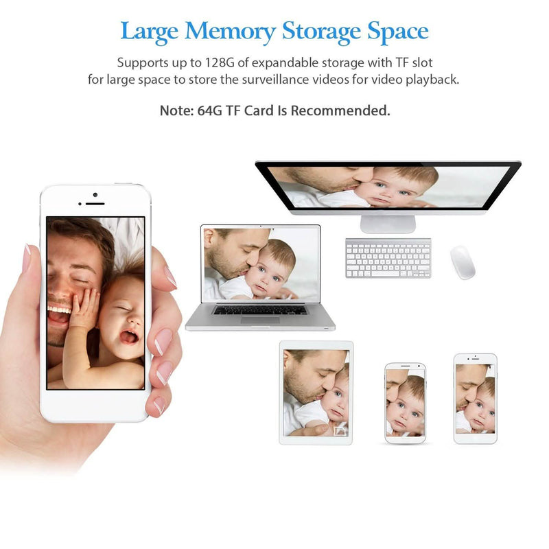 720 WIFI IP Camera Motion Detection Cameras & Drones - DailySale