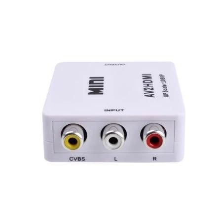 720p 1080p Upscaler Mini Composite AV CVBS 3RCA to HDMI Video Converter Adapter Gadgets & Accessories - DailySale