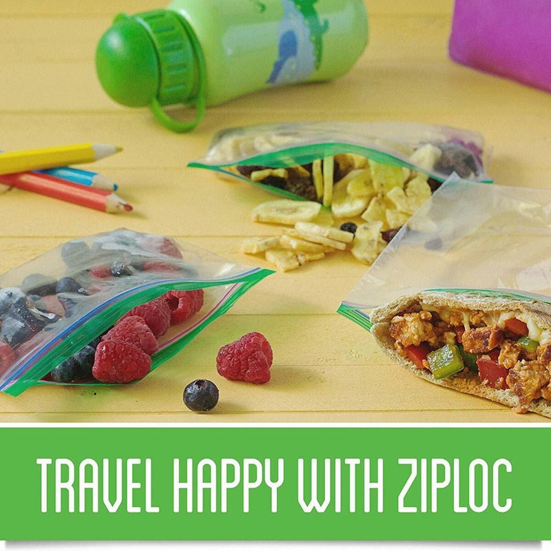750-Piece: Ziploc Snack Bags with Grip n’ Seal Kitchen Storage - DailySale