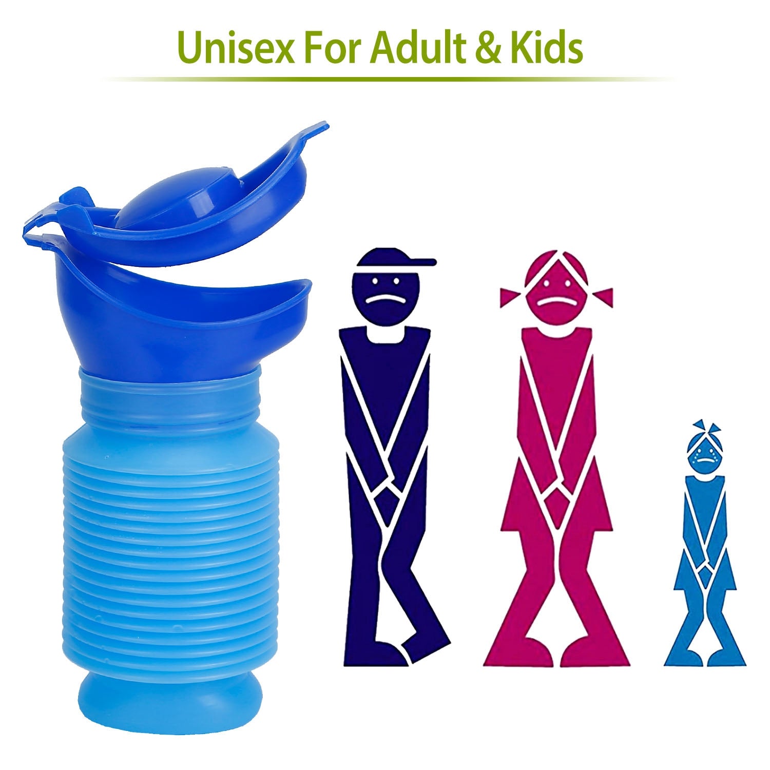 750ml Unisex Reusable Emergency Shrinkable Urinal Sports & Outdoors - DailySale