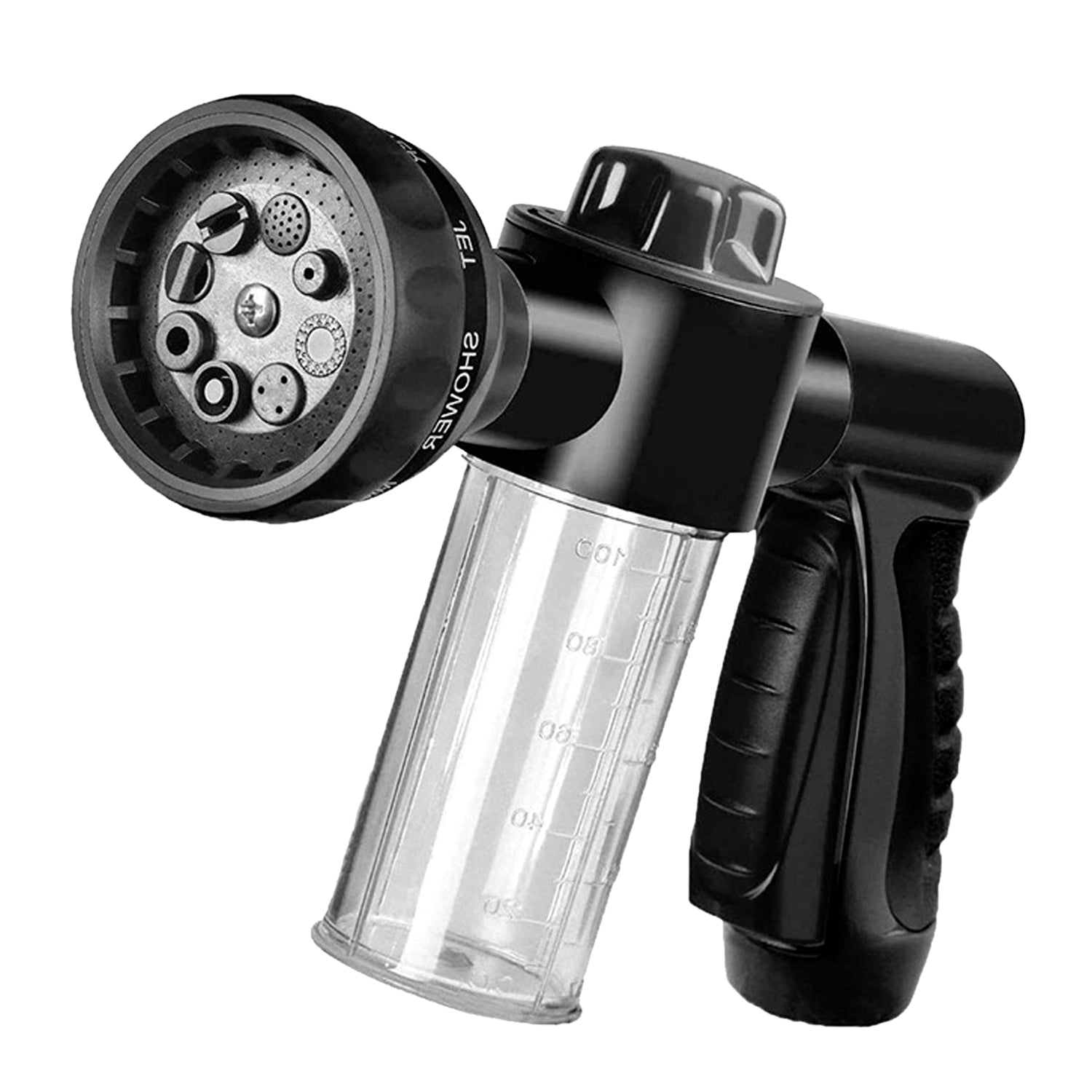 8-in-1 Foam Garden Hose Nozzle Soap Sprayer Automotive - DailySale