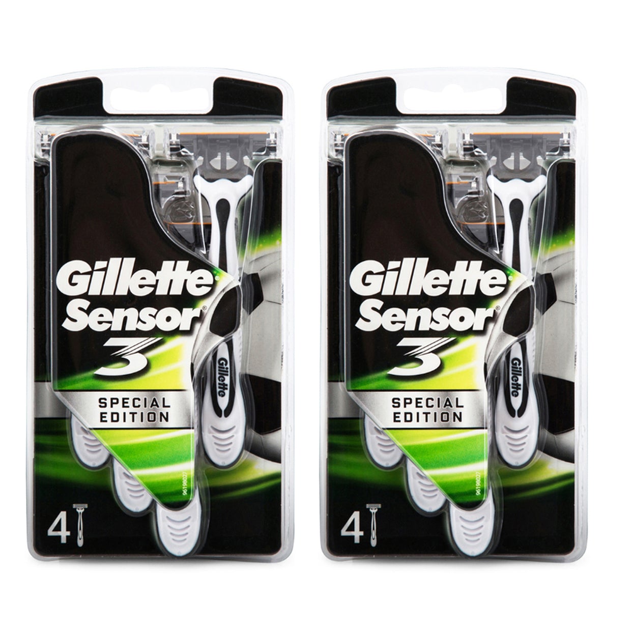 8-Pack: Gillette Sensor 3 Special Edition Razor Men's Grooming - DailySale