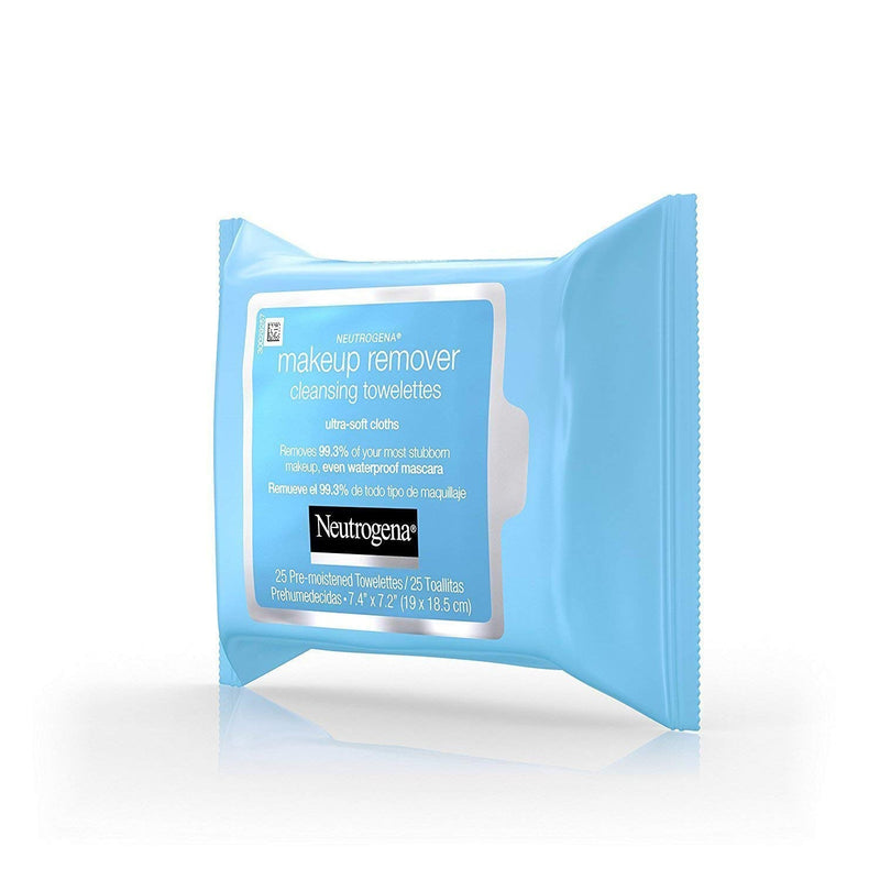 8-Pack: Neutrogena Make Up Removing Wipes Beauty & Personal Care - DailySale