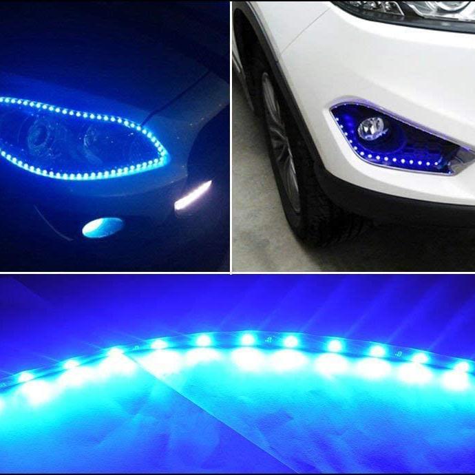 8-Piece: Flexible Waterproof LED Strip Light for Car