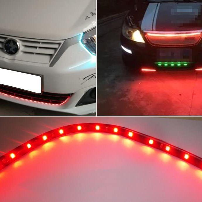8-Piece: Flexible Waterproof LED Strip Light for Car
