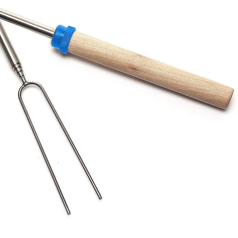 8-Piece Set: Marshmallow Roasting Sticks with Wooden Handle Garden & Patio - DailySale