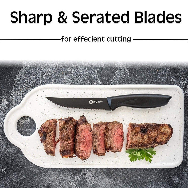 8-Piece Set: Stainless Steel Knives set Kitchen Essentials - DailySale