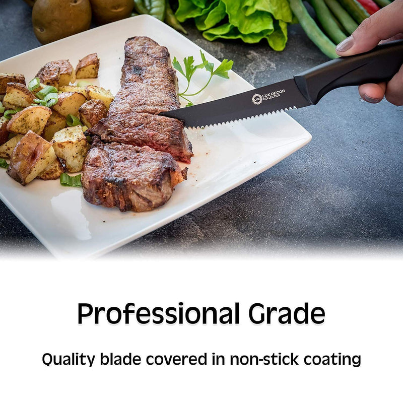 8-Piece Set: Steak Knife Stainless Steel Kitchen Essentials - DailySale
