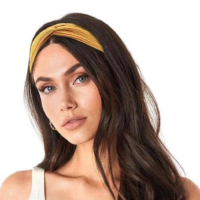 8-Piece: Twist Knotted Boho Stretchy Hair Bands Beauty & Personal Care - DailySale