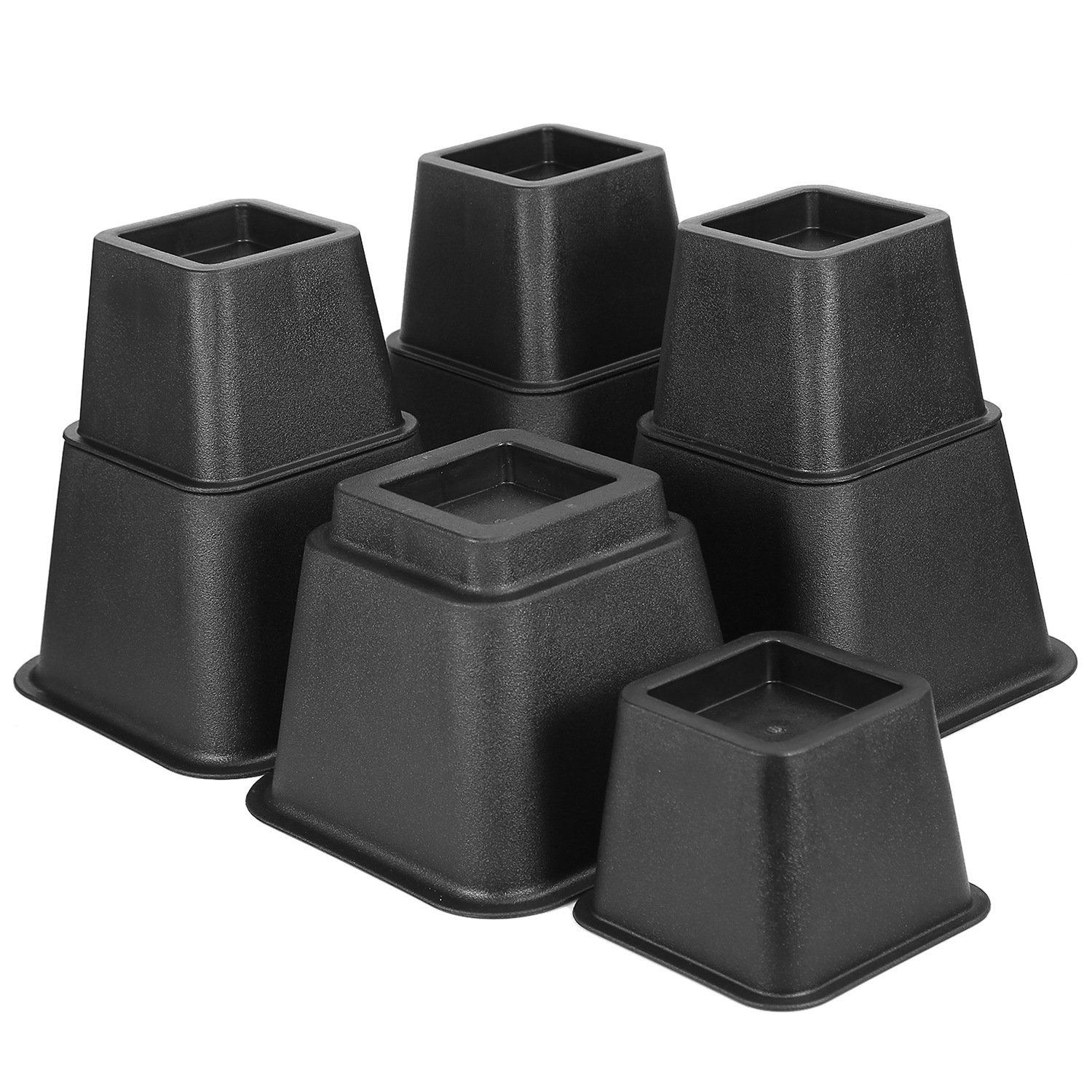 8-Pieces: Furniture Risers Home Improvement - DailySale