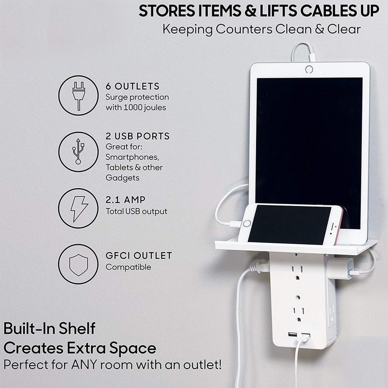 8-Port Multi-Function US Standard Socket Home Essentials - DailySale