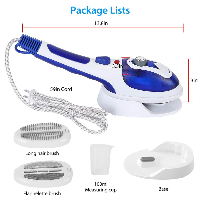 800W Portable Iron Garment Steamer Household Appliances - DailySale
