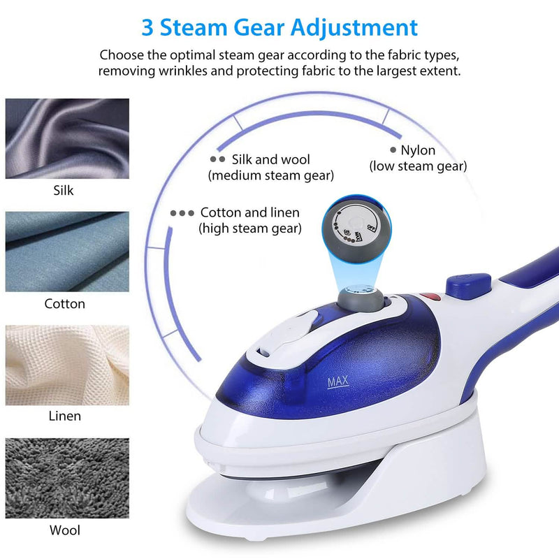 800W Portable Iron Garment Steamer Household Appliances - DailySale