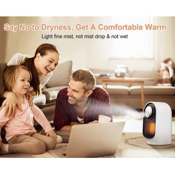 800W Space Heater with Humidifier Wellness - DailySale