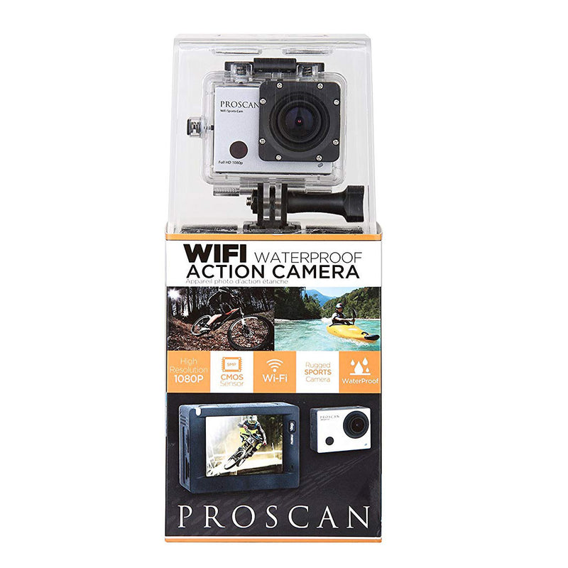 Proscan PAC2501 1080p Full HD Wi-Fi Action Camera - DailySale, Inc