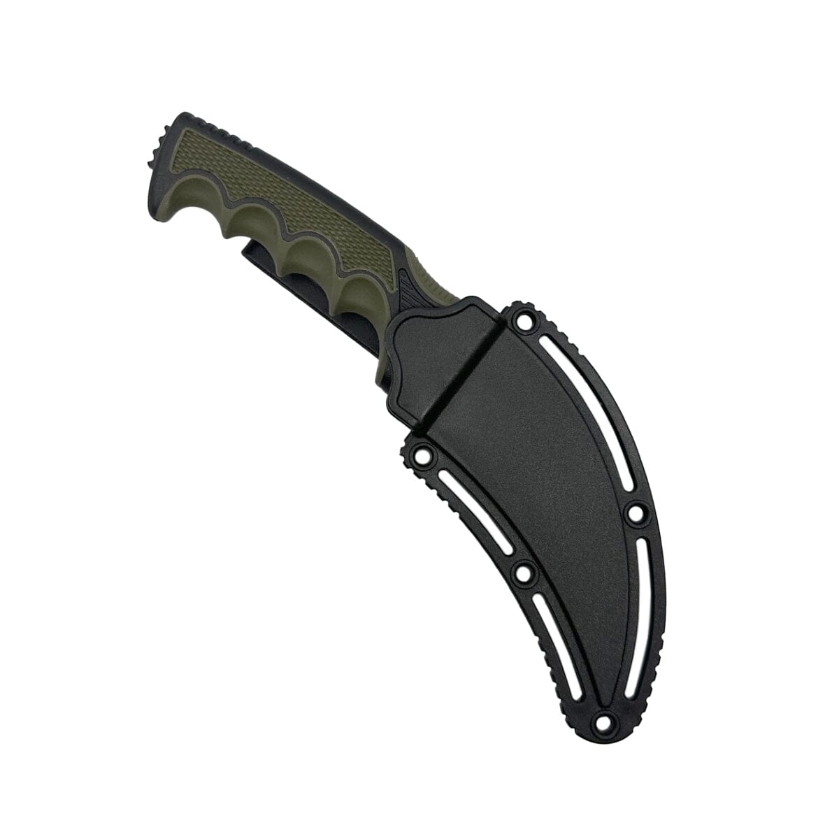 8.5" Karambit Fixed Blade Tactical Knife W/ ABS Holster Tactical - DailySale