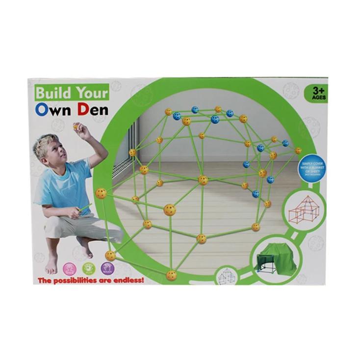 87-Piece: Build Your Own Den Toys & Games - DailySale