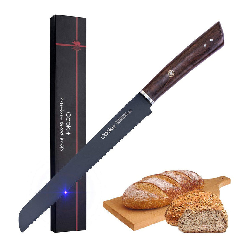 9 Inches Serrated Edge Bread Knife Kitchen Tools & Gadgets - DailySale