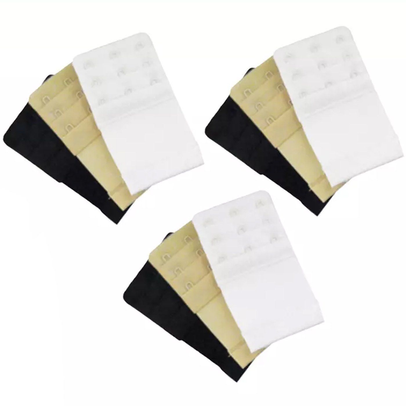 9-Pack: Women's Bra Extenders Women's Accessories 3” Thickness - DailySale