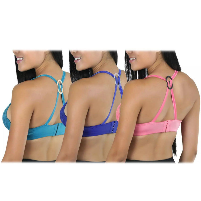 DailySale 9-Pack: Women's Bra Strap Converter Clips