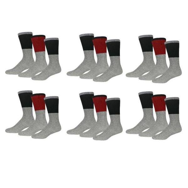 9-Pairs: Insulated Men's Thermal Cold Weather Crew Socks Men's Accessories - DailySale