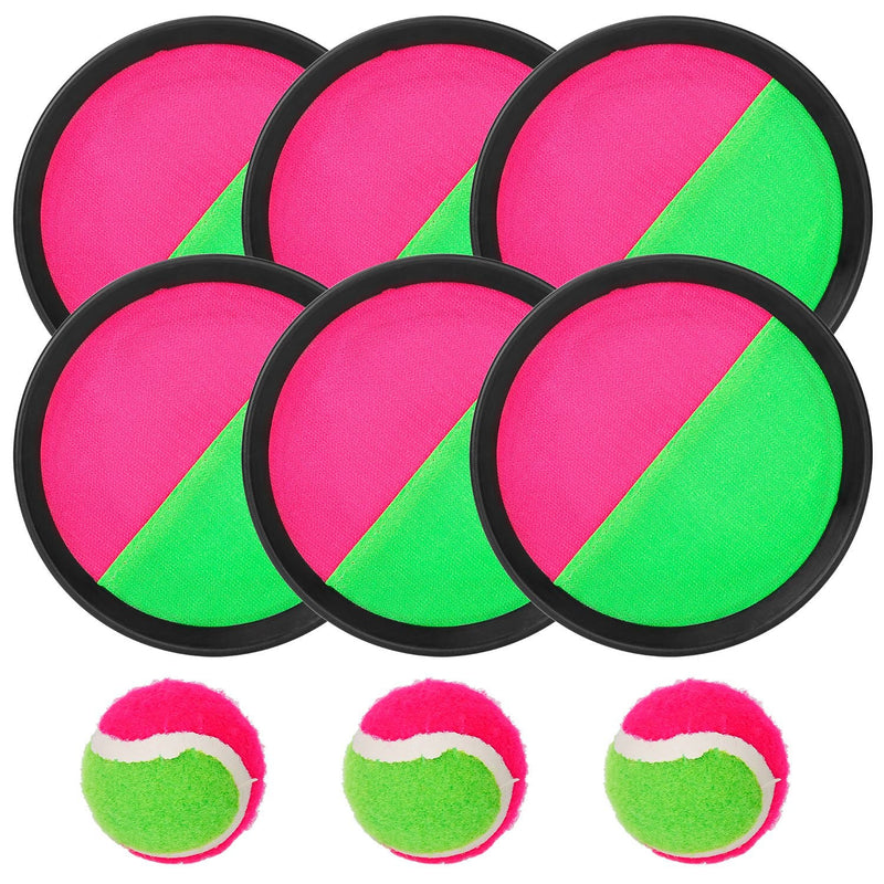 9-Piece Set: Toss and Catch Ball Throw Toys & Games - DailySale