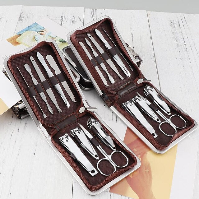 9-Pieces Set: Carbon Steel Nail Clippers Set Beauty & Personal Care - DailySale