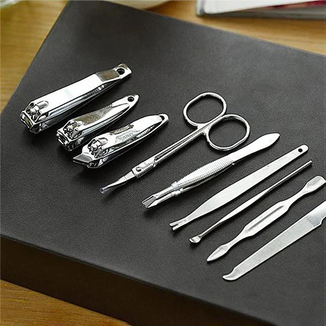 9-Pieces Set: Carbon Steel Nail Clippers Set Beauty & Personal Care - DailySale
