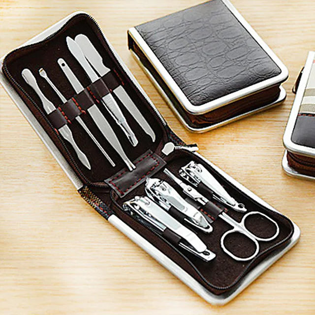 9-Pieces Set: Carbon Steel Nail Clippers Set Beauty & Personal Care - DailySale