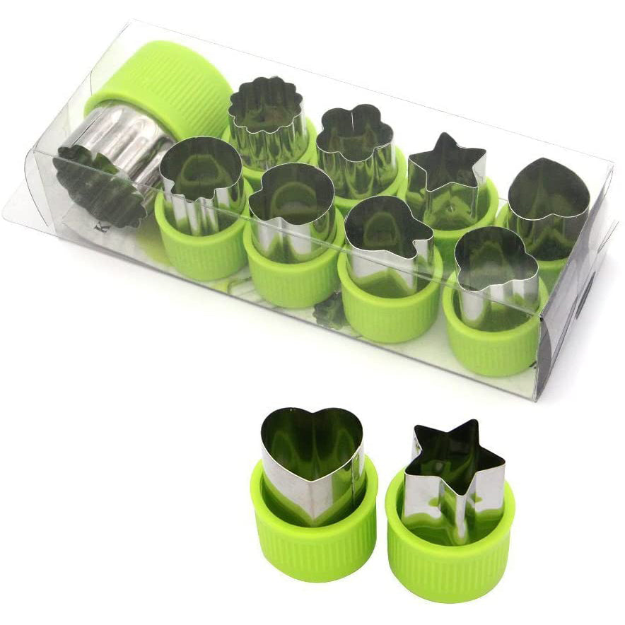 9-Pieces Set: LENK Vegetable Cutter Shapes Kitchen Tools & Gadgets - DailySale