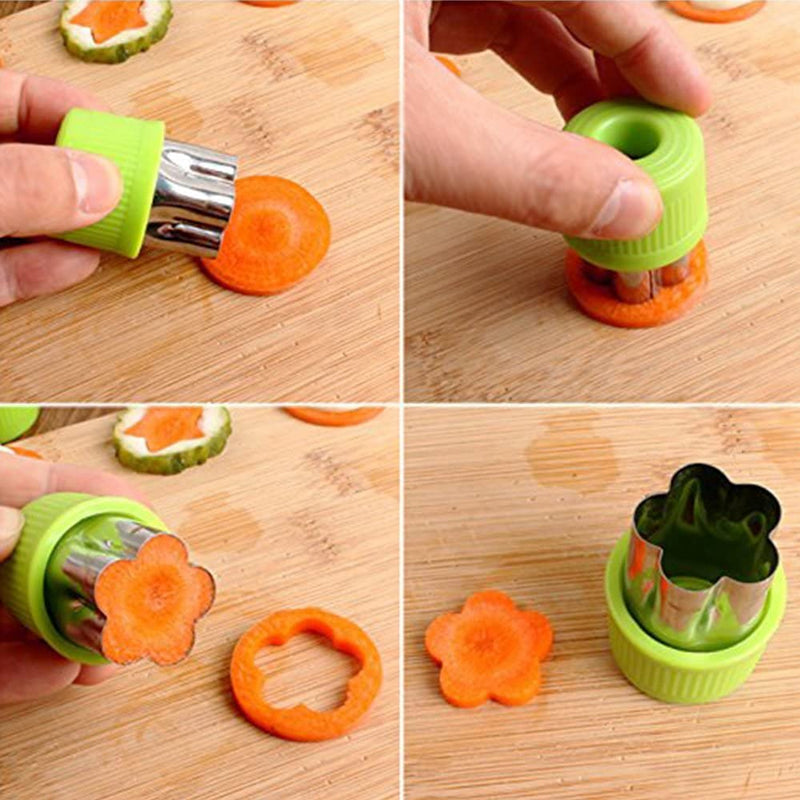 9-Pieces Set: LENK Vegetable Cutter Shapes Kitchen Tools & Gadgets - DailySale